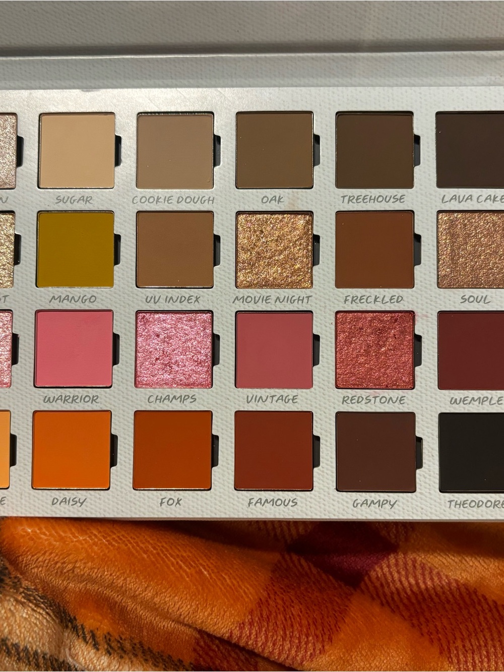 Brand new Painted Basic Canvas Makeup Palette